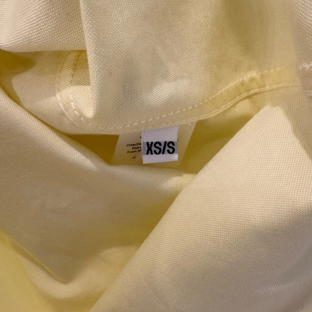 Rachel Comey Yellow Button Up Top - Picture 4 of 4
